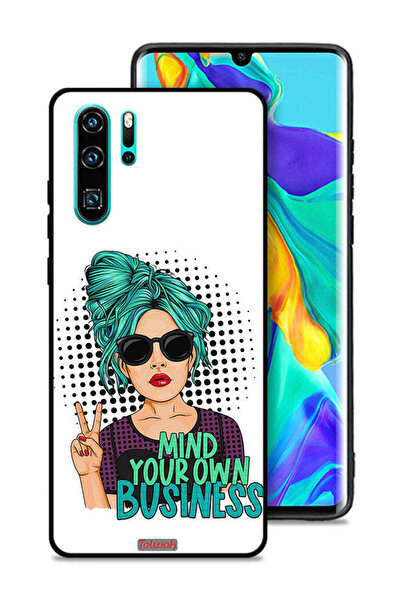 Tolwak غطاء حماية لهاتف هواوي P30 Pro - اهتم بشؤونك الخاصة