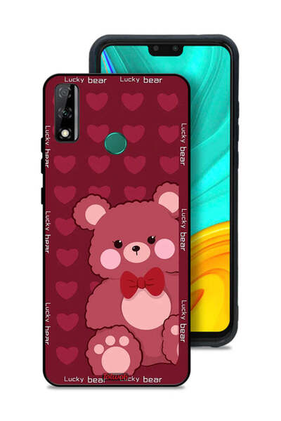 Tolwak غطاء حماية هواوي Y8s الدب المحظوظ