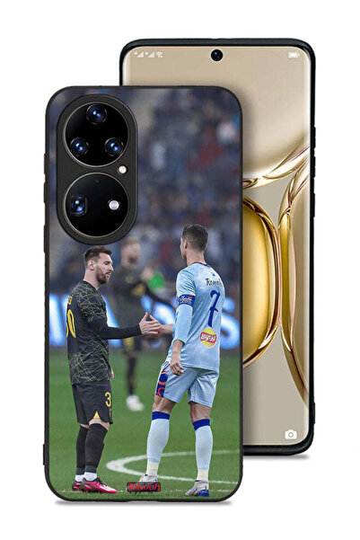 Tolwak غطاء حماية لهاتف هواوي P50 برو ميسي ورونالدو