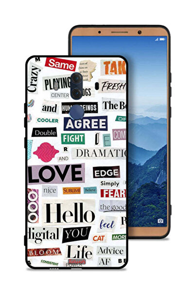 Tolwak غطاء حماية لهاتف هواوي ميت 10 برو مع ملصقات اقتباسات قصيرة