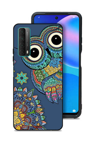 Tolwak غطاء حماية لهاتف هواوي بي سمارت (2021) بتصميم بومة زهرية