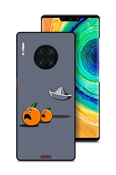 Tolwak غطاء حماية لهاتف هواوي ميت 30 إي برو 5G، تصميم فني رقمي بسيط وفكاهي