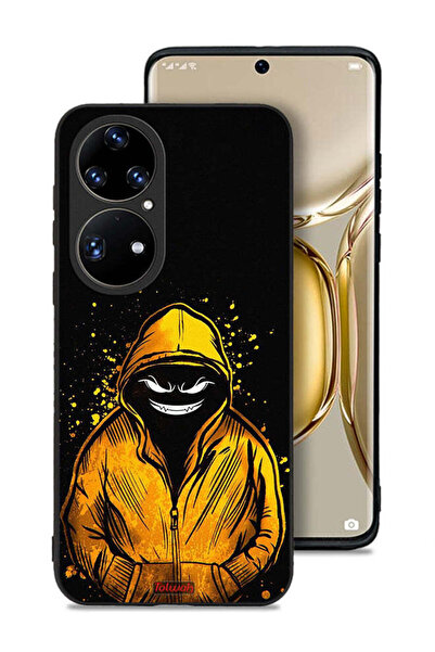 Tolwak غطاء حماية لهاتف هواوي P50 برو بتصميم مارشميلو بوي آرت