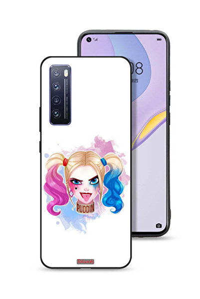 Tolwak غطاء حماية لهاتف هواوي نوفا 7 5G برسومات هارلي كوين