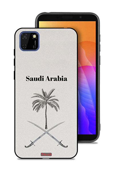 Tolwak غطاء حماية لهاتف هواوي Y5p - لوحة فنية لعلامة المملكة العربية السعودية