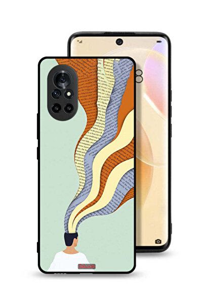 Tolwak غطاء حماية لهاتف هواوي نوفا 8 - تصميم فني مع رسومات داتا إن مايند