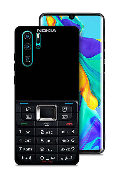 Tolwak غطاء حماية لهاتف هواوي P30 Pro بنمط هاتف قديم