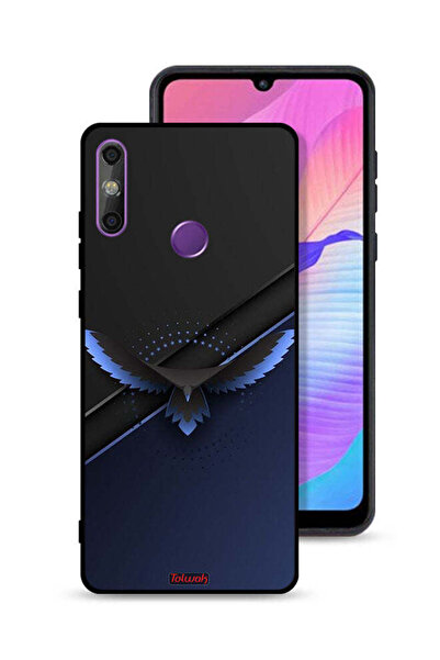 Tolwak غطاء حماية لهاتف هواوي إنجوي 20e بتصميم نسر فني تجريدي رقمي