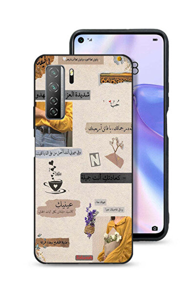 Tolwak غطاء حماية لهاتف هواوي بي 40 لايت 5G بعبارات حب عربية