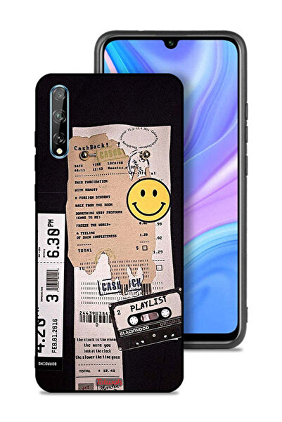 Tolwak غطاء حماية لهاتف هواوي Y8p مع ملصق قائمة تشغيل