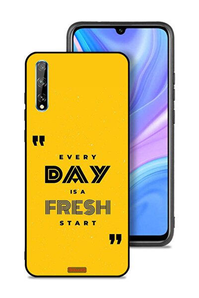 Tolwak غطاء حماية لهاتف هواوي بي سمارت إس - كل يوم هو بداية جديدة
