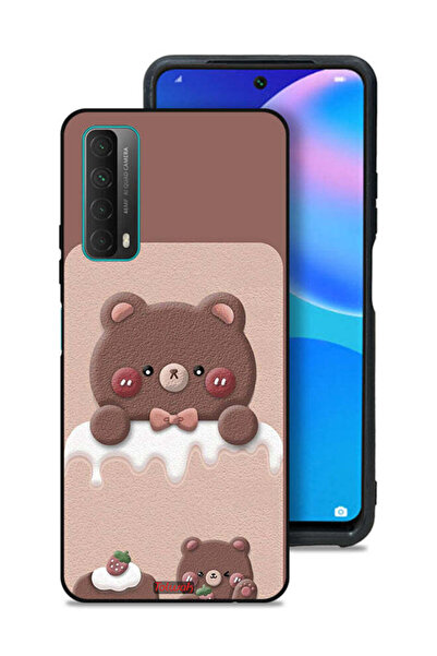 Tolwak غطاء حماية لهاتف هواوي بي سمارت (2021) - دب الفراولة