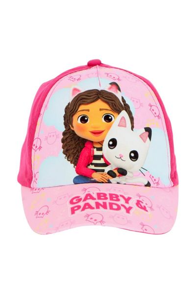 Gabby's Dollhouse Girls' hat, multicolor, size 54 cm, So Fun, Gabby's Dollhouse