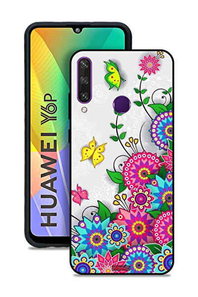 Tolwak غطاء حماية لهاتف هواوي Y6p - زهور ماندالا