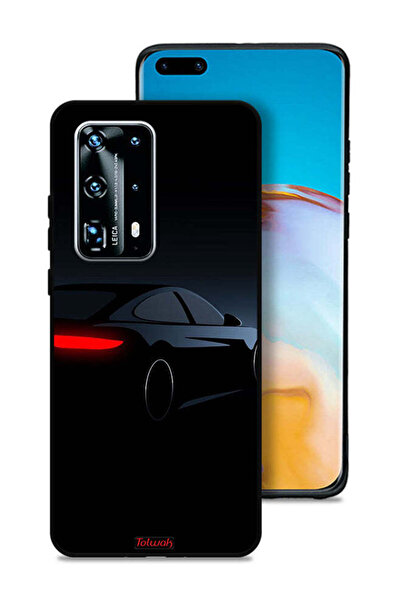 Tolwak غطاء حماية لهاتف هواوي بي 40 برو بلس 5G - سيارة داكنة