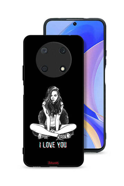Tolwak غطاء حماية لهاتف هواوي نوفا Y90 بطبعة "أحبك"