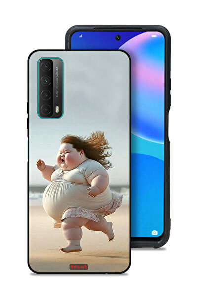 Tolwak غطاء حماية لهاتف هواوي بي سمارت (2021) - فتاة سمينة تركض