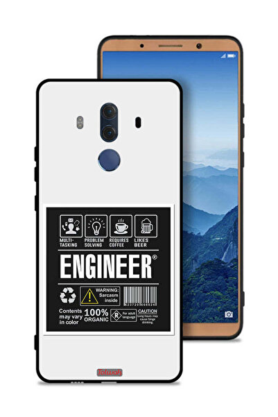 Tolwak غطاء حماية لهاتف هواوي ميت 10 برو - ملصق مهندس