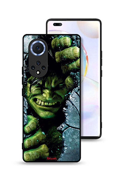 Tolwak غطاء حماية لهاتف Honor 50 Pro بتصميم هالك المذهل