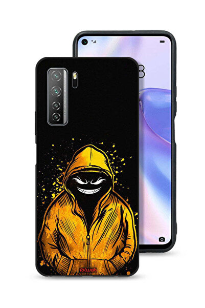 Tolwak غطاء حماية لهاتف هواوي P40 لايت 5G برسومات مارشميلو بوي