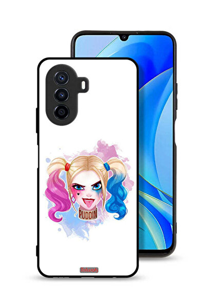 Tolwak غطاء حماية لهاتف هواوي نوفا Y70 برسومات هارلي كوين