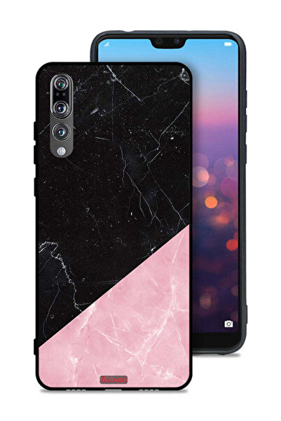 Tolwak غطاء حماية لهاتف هواوي بي 20 برو بنمط رخامي