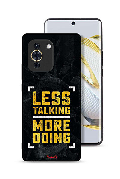 Tolwak Huawei nova 10 Protective Case Cover Less Talking More Doing