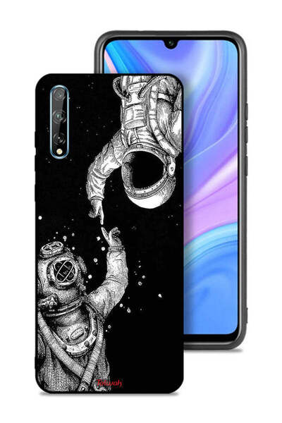 Tolwak غطاء حماية لهاتف هواوي بي سمارت إس - رواد فضاء