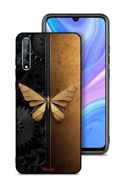 Tolwak غطاء حماية لهاتف هواوي بي سمارت إس - فراشة فولاذية