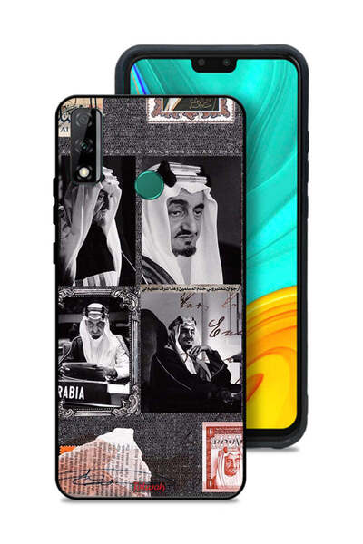 Tolwak غطاء حماية لهاتف هواوي Y8s، ملصق الملك فيصل العتيق