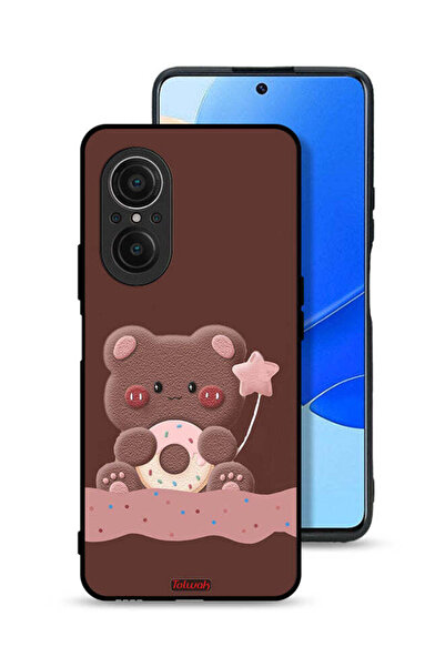 Tolwak غطاء حماية لهاتف هواوي نوفا 9 SE بتصميم دب الدونات
