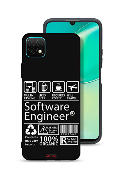 Tolwak غطاء حماية لهاتف هواوي نوفا Y60 - ملصق مهندس برمجيات