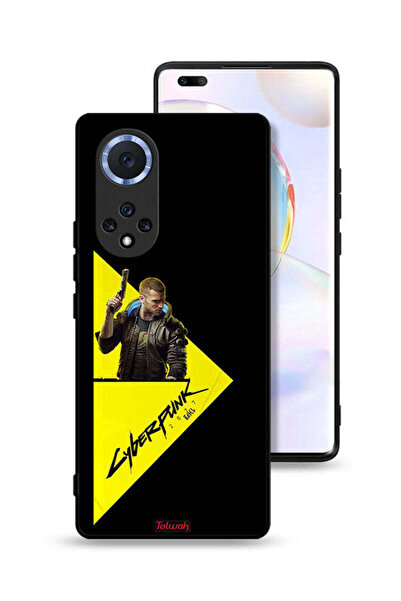 Tolwak غطاء حماية لهاتف Honor 50 Pro من Cyberpunk 2077