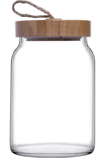 Mena Rise Şirinshop 43583S00 Woody Wooden Lid Jar 860 Cc 1108107