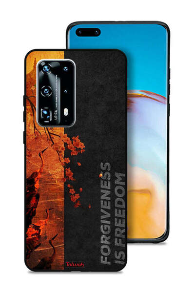 Tolwak غطاء حماية لهاتف هواوي بي 40 برو بلس 5G - التسامح هو الحرية