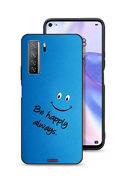 Tolwak غطاء حماية لهاتف هواوي بي 40 لايت 5G كن سعيدًا دائمًا