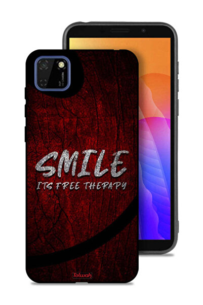 Tolwak Huawei Y5p Protective Case Cover Smile Its Free Therapy