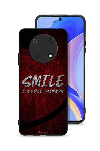 Tolwak Huawei nova Y90 Protective Case Cover Smile Its Free Therapy