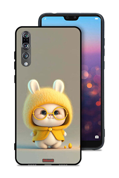 Tolwak غطاء حماية لهاتف هواوي P20 Pro بتصميم أرنب صغير