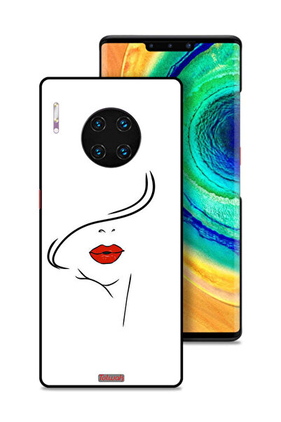 Tolwak غطاء حماية لهاتف هواوي ميت 30 برو بتصميم وجه فتاة