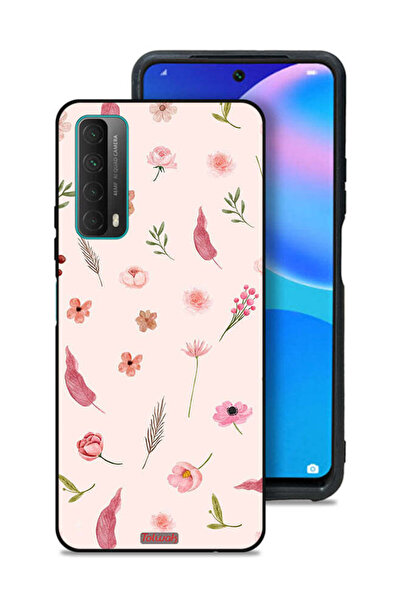 Tolwak غطاء حماية لهاتف هواوي بي سمارت (2021) بنقشة أوراق وورود