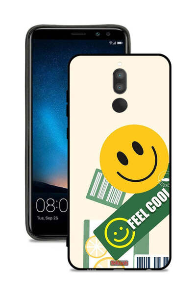 Tolwak Huawei Mate 10 Lite Protective Case Cover Feel Cool Sticker