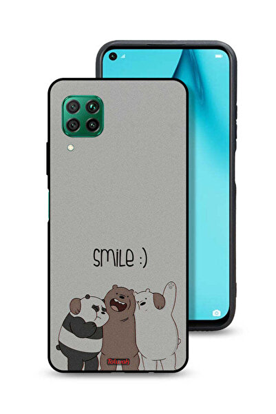 Tolwak غطاء حماية لهاتف هواوي P40 لايت 4G بطبعة ابتسامة الأصدقاء