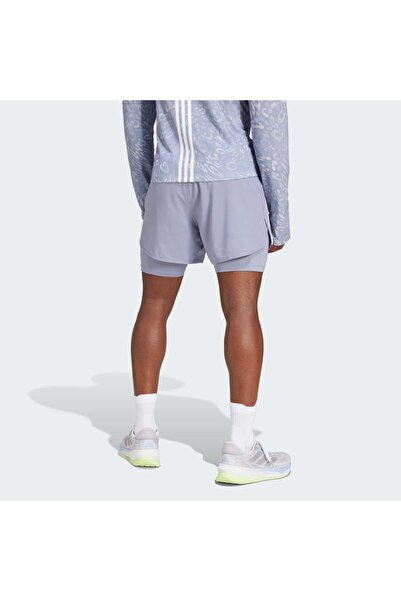 adidas Own the Run 3-Stripes 2-in-1 σορτς