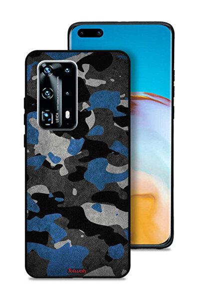 Tolwak غطاء حماية لهاتف هواوي بي 40 برو بلس 5G بنمط مموه