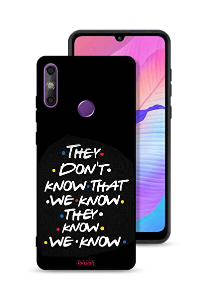 Tolwak Huawei Enjoy 20e Protective Case Cover They Dont Know What We Know The...
