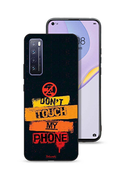 Tolwak Huawei nova 7 5G Protective Case Cover Do Not Touch My Phone