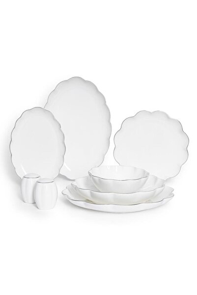 Maxx Doria Livia Platinum 12 Kişilik 58 Parça Yemek Takımı PA2094