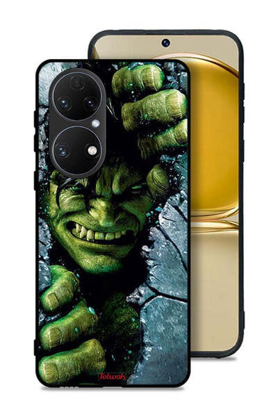 Tolwak غطاء حماية هواوي P50 بتصميم هالك المذهل