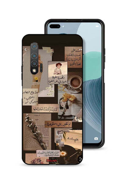Tolwak غطاء حماية لهاتف هواوي نوفا 6 بعبارات عربية قديمة